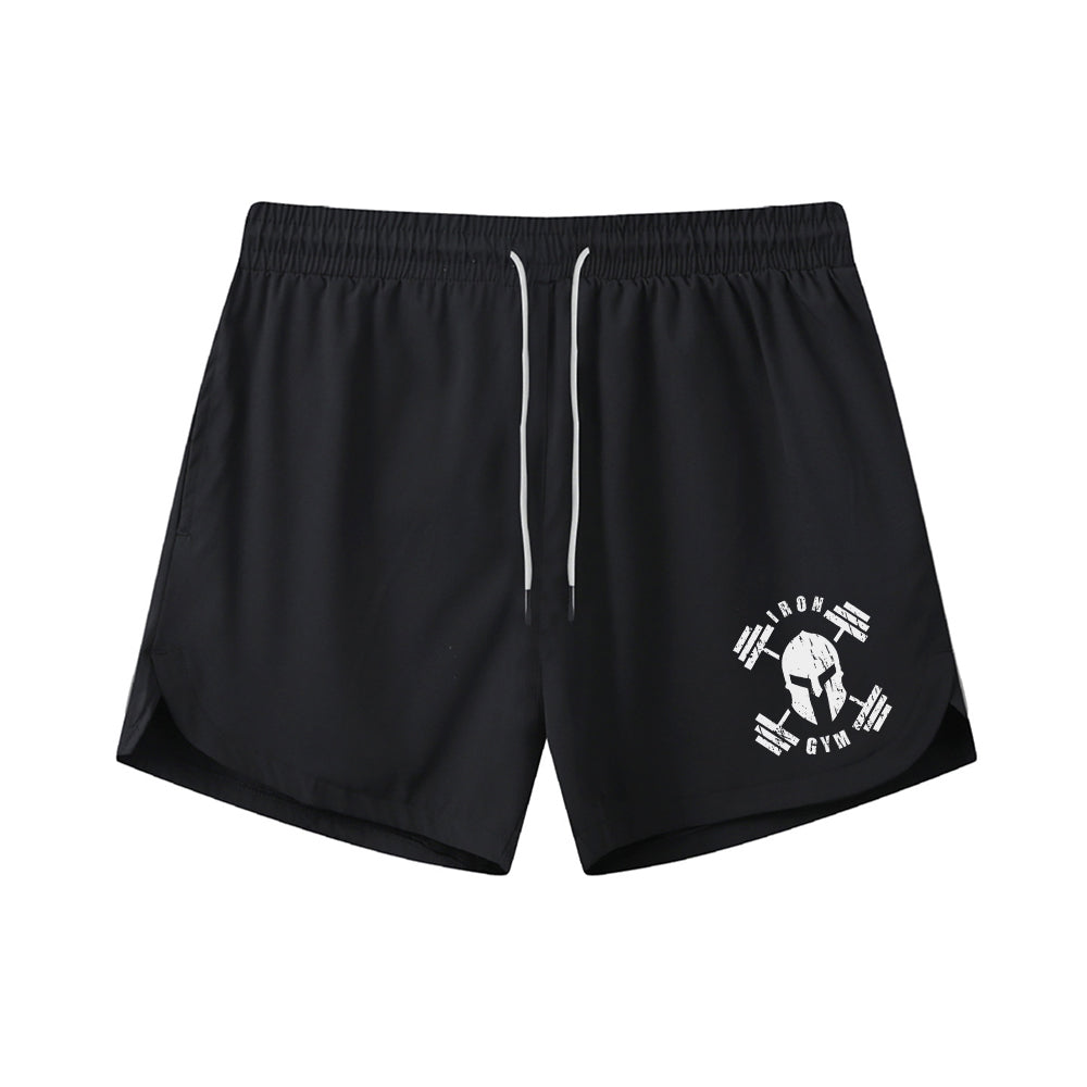 Gym Spartan Helmet Athletic Quick-Dry Shorts