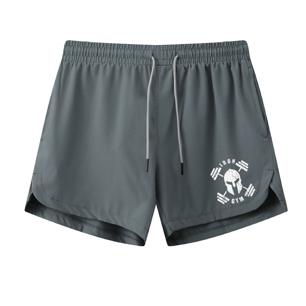Gym Spartan Helmet Athletic Quick-Dry Shorts