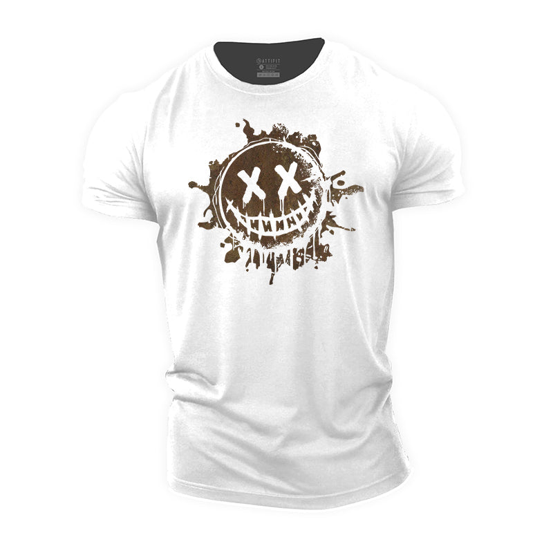 Smiley Face Cotton T-Shirt