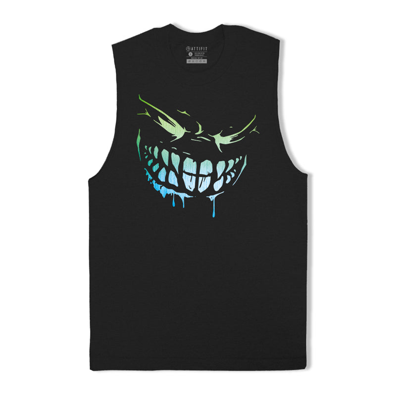 Devil smiley Graphic Tank Top