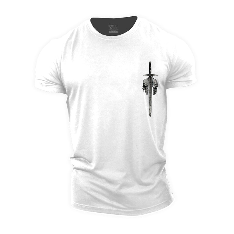 Spartan Sword Cotton T-Shirt