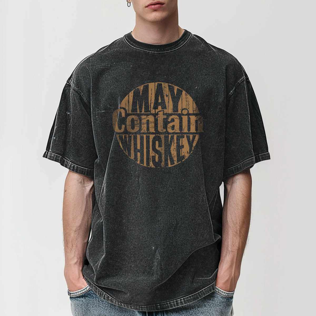 May Contain Whiskey Vintage T-Shirt