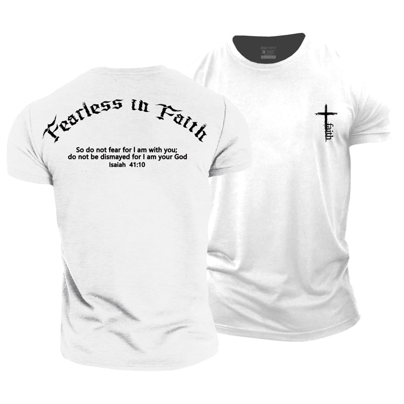 Fearless In Faith Cotton T-Shirt