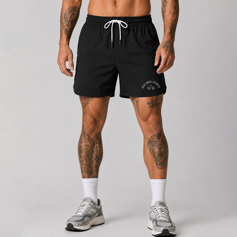 Old Man Power 5-Inch Quick-Dry Shorts