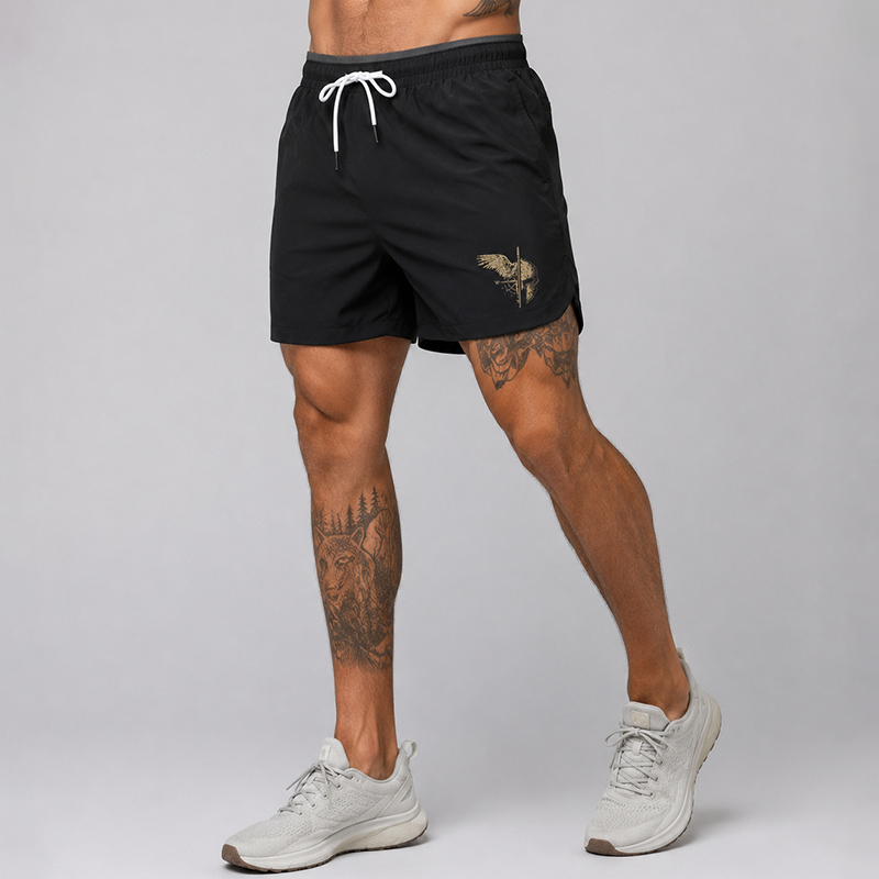 Spartan Wing 5-Inch Quick-Dry Shorts