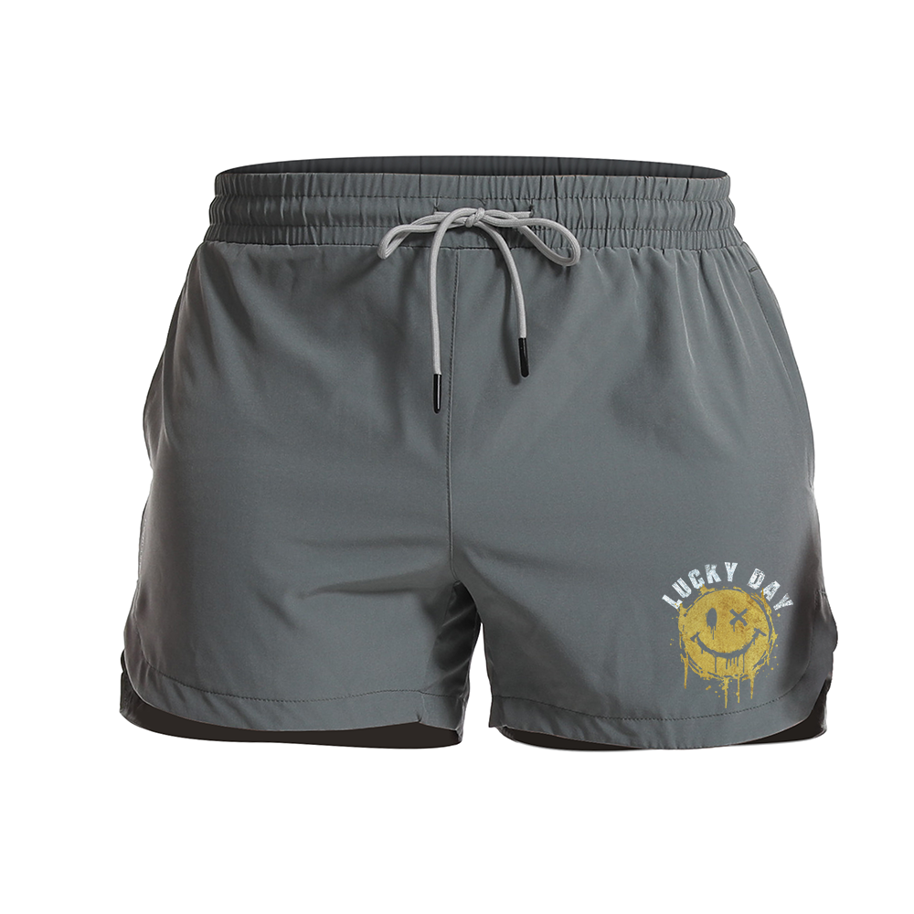 Lucky Day Athletic Quick-Dry Shorts