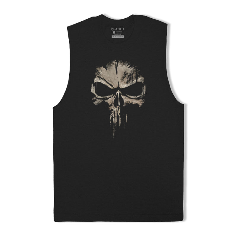 Skull Graphic Tank Top