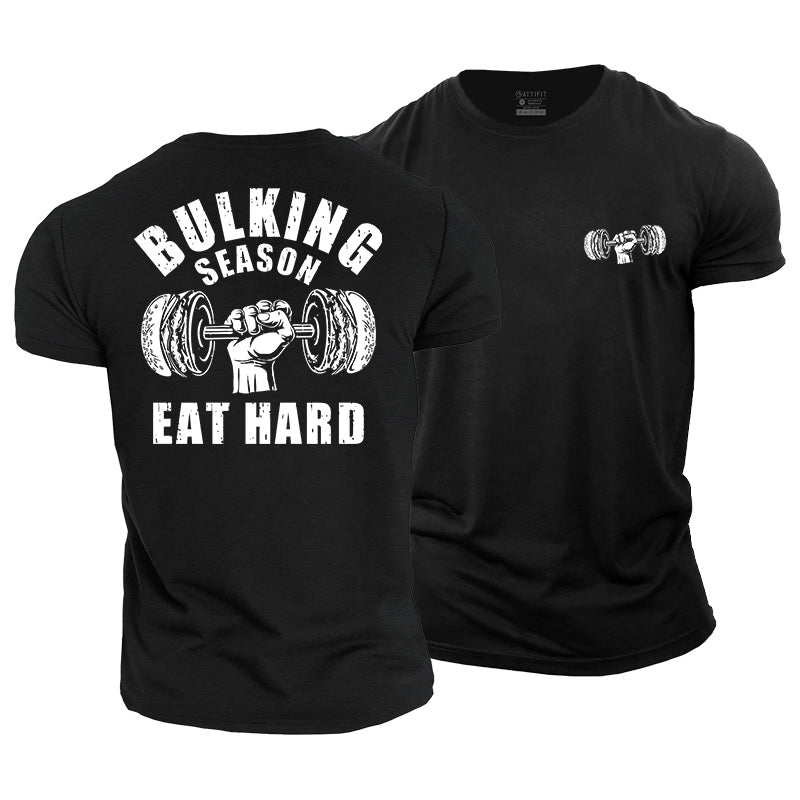 Bulking Season Graphic Men's Cotton T-Shirt