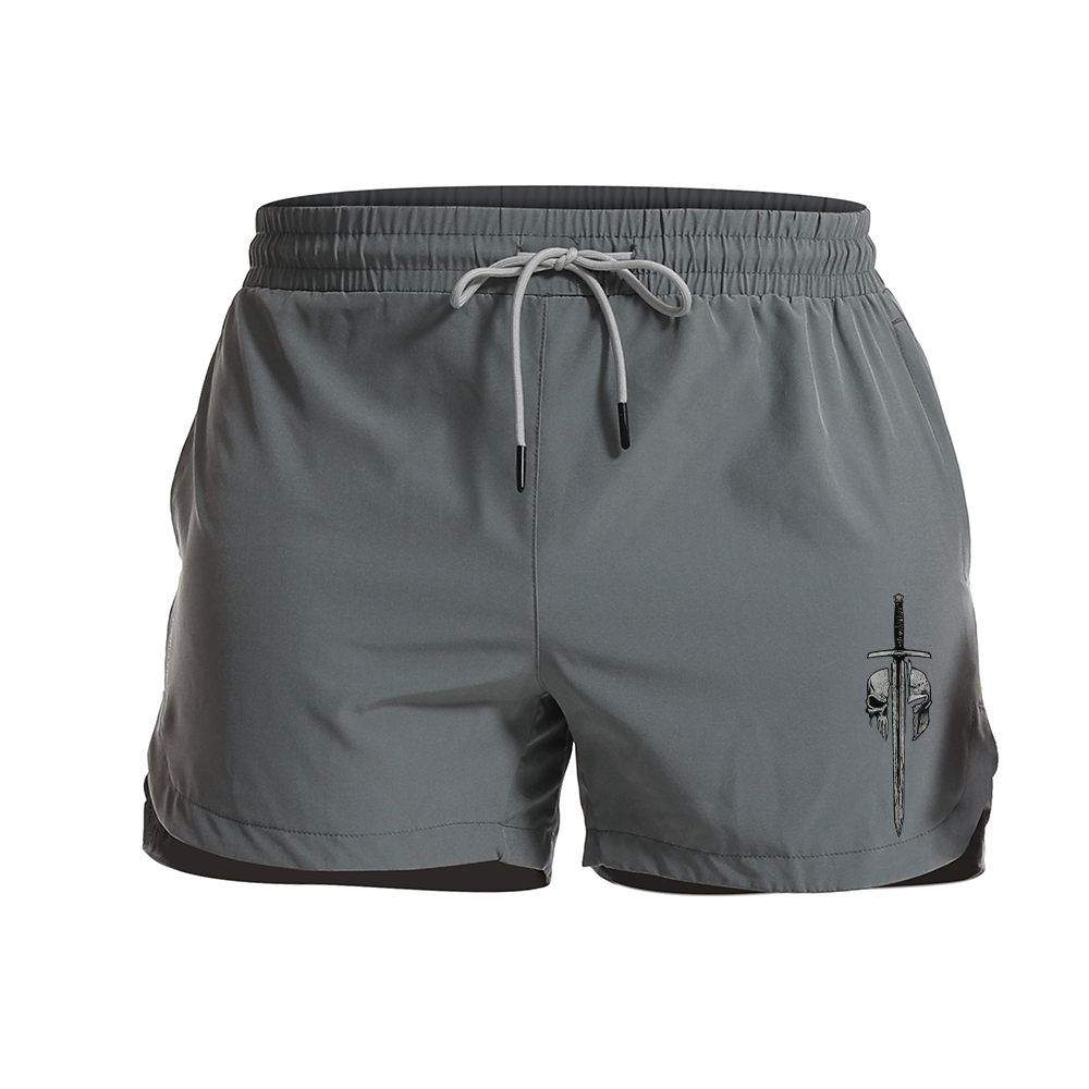 Spartan Sword Athletic Quick-Dry Shorts