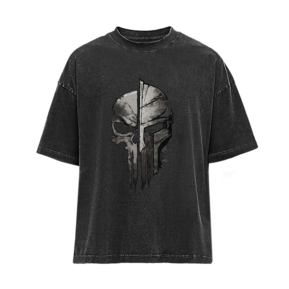 Skeleton Spartan Vintage T-Shirt
