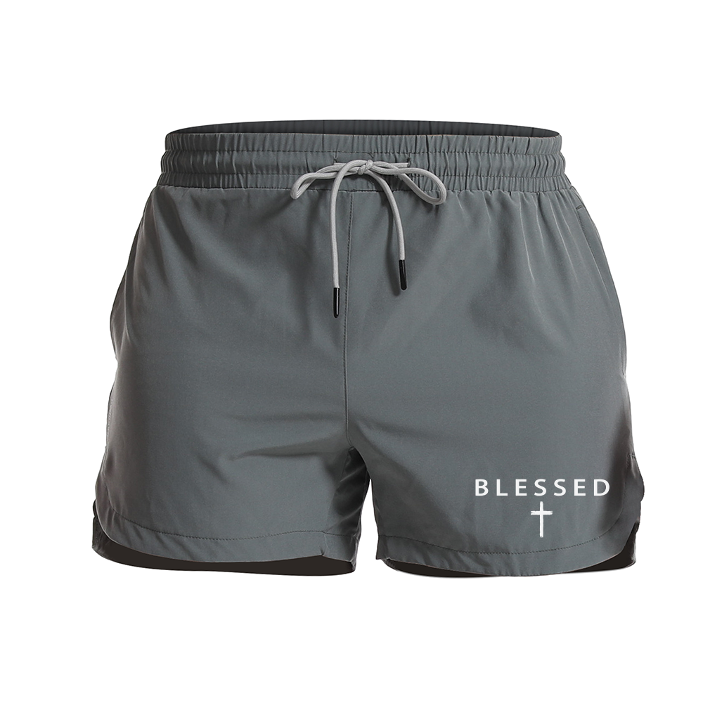 Blessed Cross Athletic Quick-Dry Shorts
