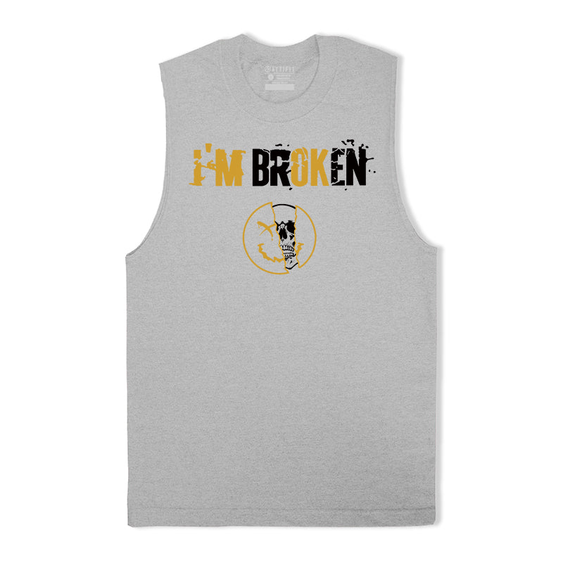 I'm Ok Print Graphic Tank Top