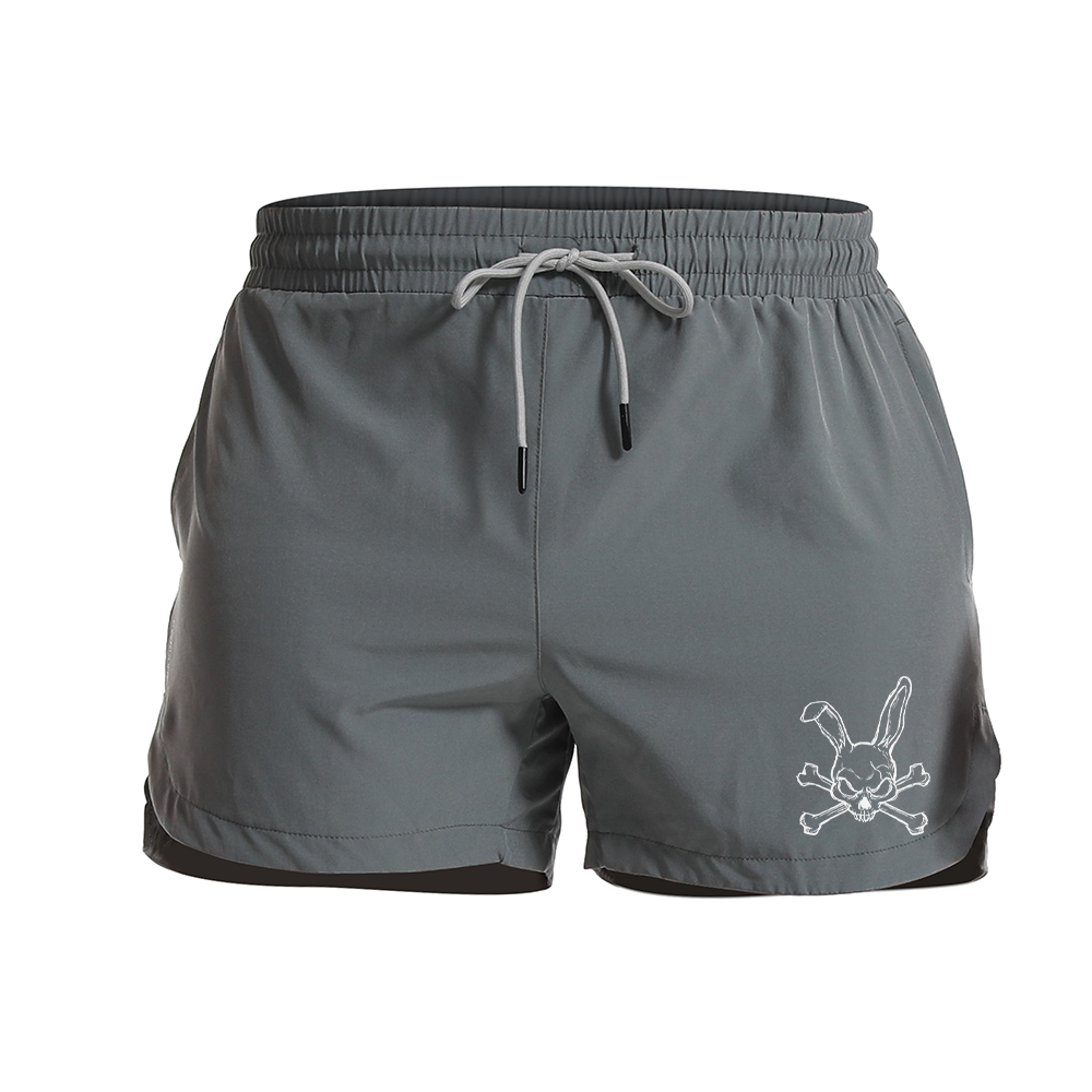 Bunny Athletic Quick-Dry Shorts