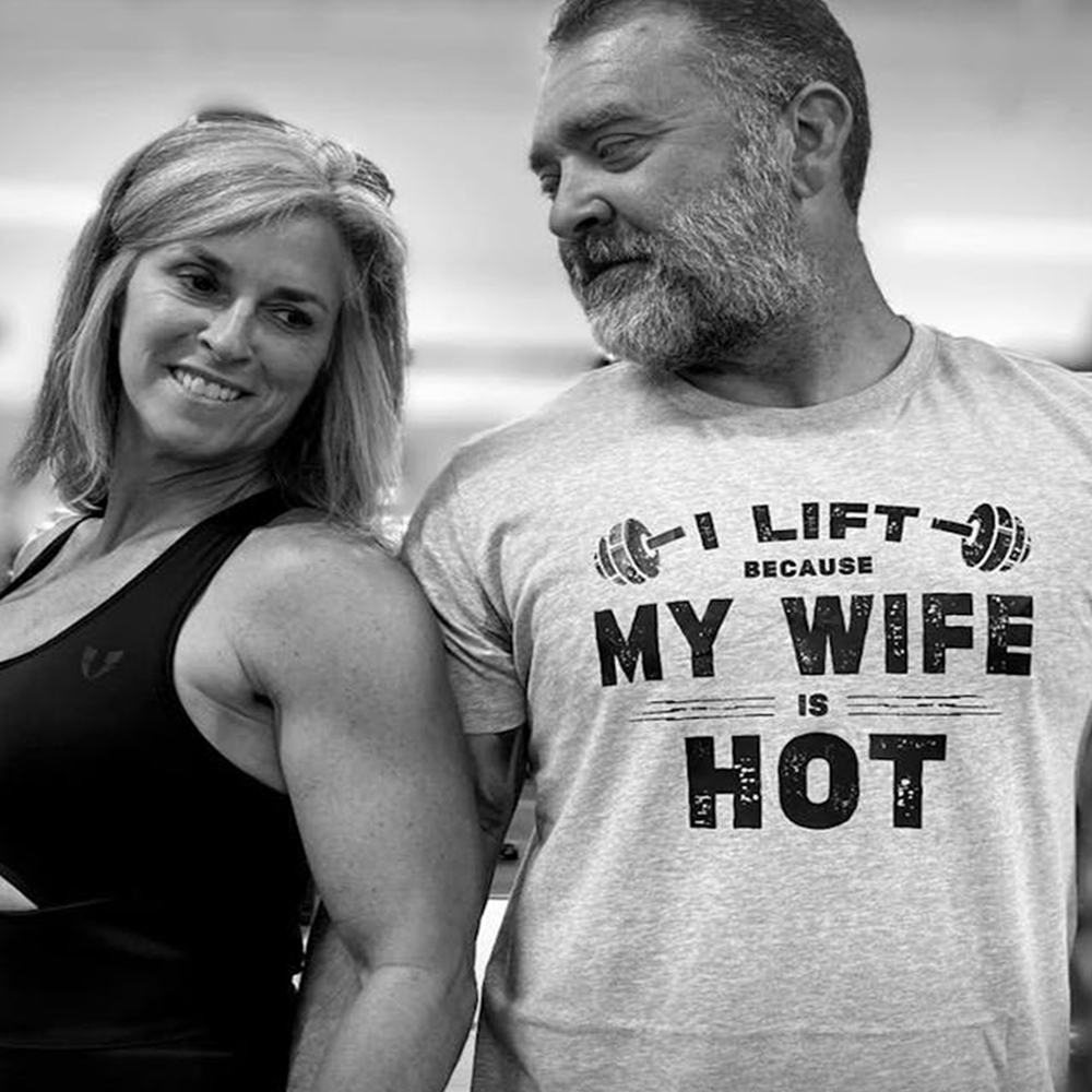 My Wife Is Hot Cotton T-Shirt