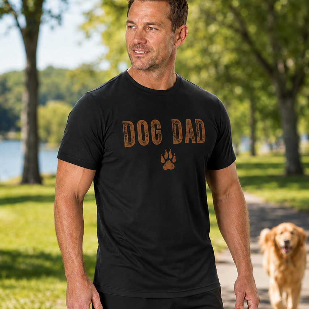 Dog Dad Quick-Dry T-Shirt