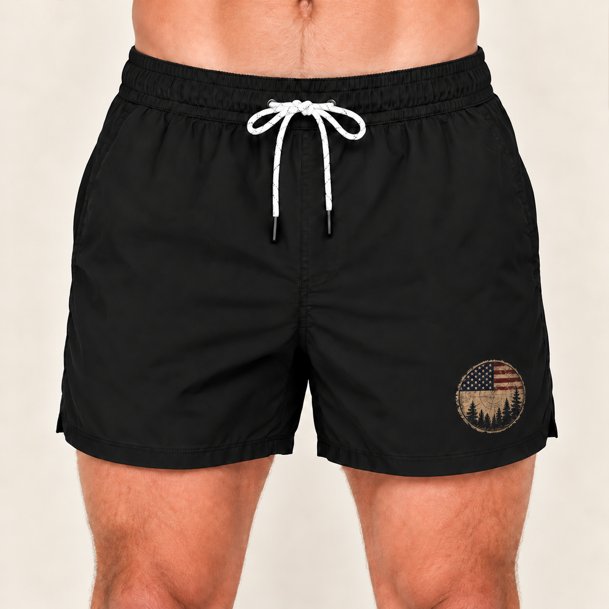 Rings of Freedom 5-Inch Quick-Dry Shorts
