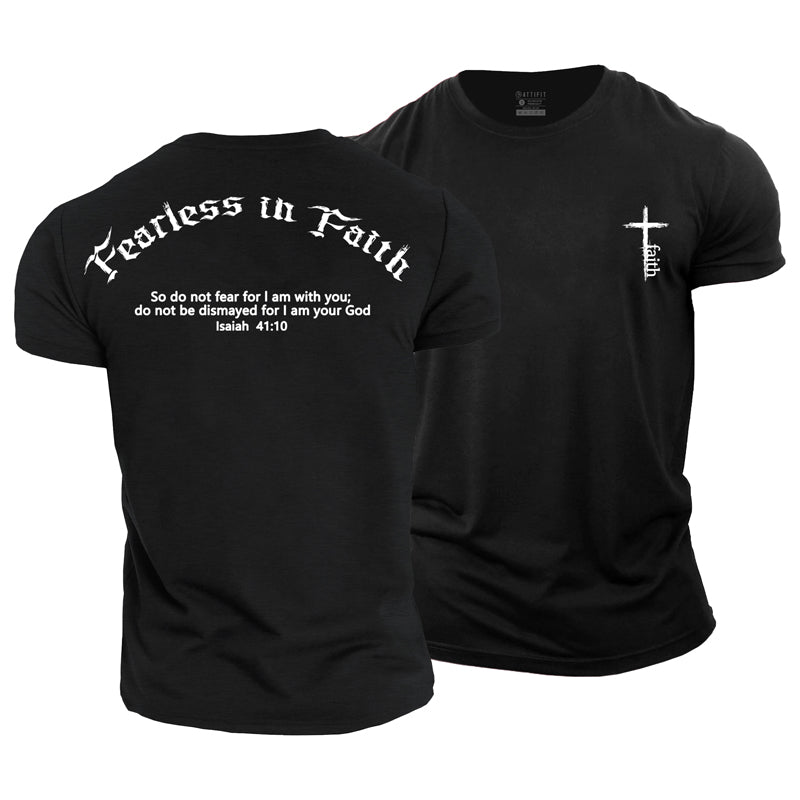 Fearless In Faith Cotton T-Shirt