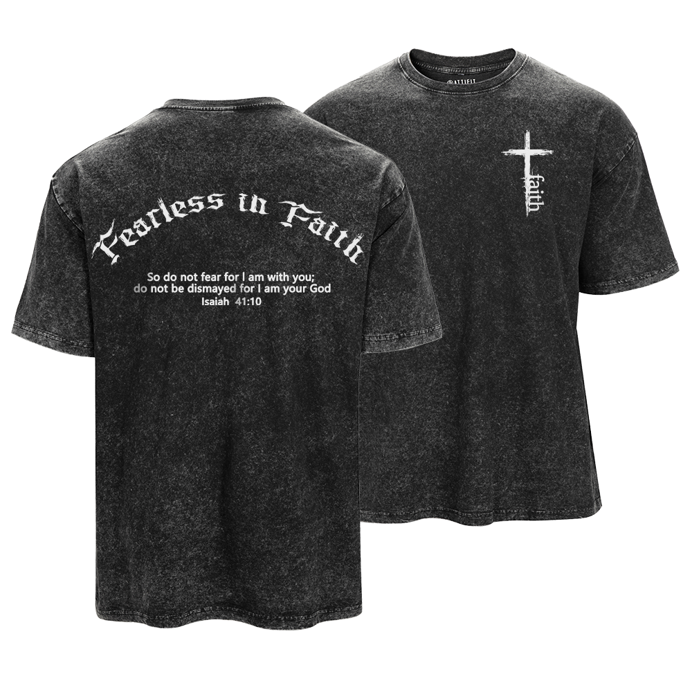 Fearless In Faith Vintage T-Shirt