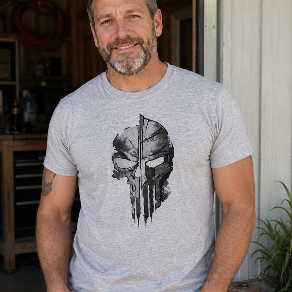 Skeleton Cotton T-Shirt