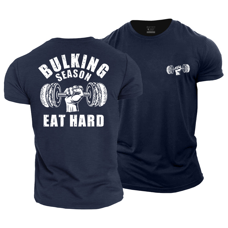 Bulking Season Graphic Men's Cotton T-Shirt