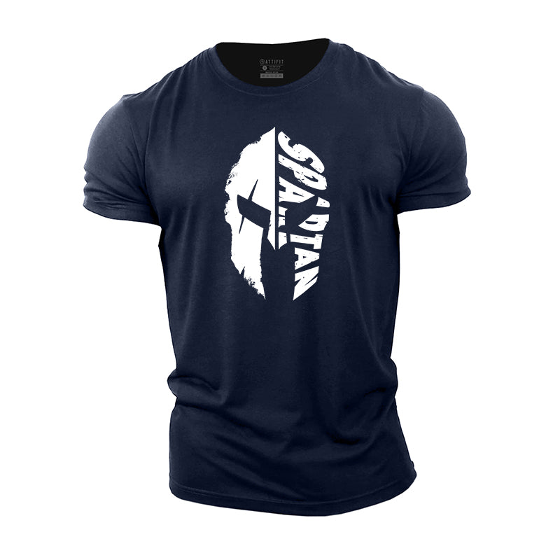 Spartan Graphic Cotton T-shirt