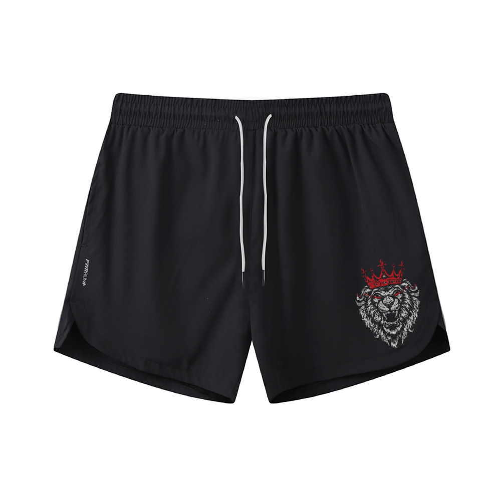 King Of Lions Athletic Quick-Dry Shorts
