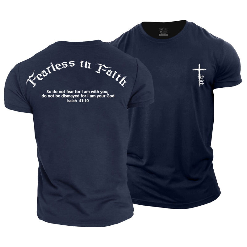 Fearless In Faith Cotton T-Shirt