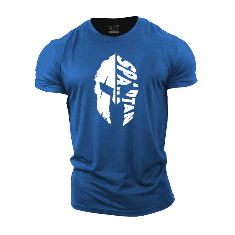 Spartan Graphic Cotton T-shirt