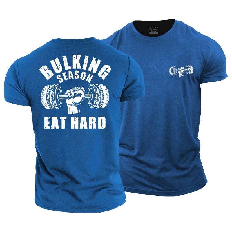 Bulking Season Graphic Men's Cotton T-Shirt