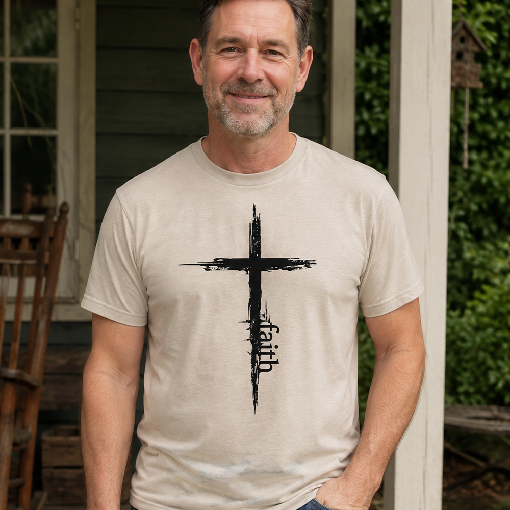 Cross Faith Cotton T-Shirt