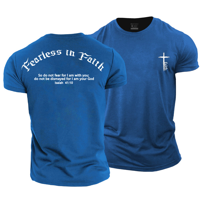 Fearless In Faith Cotton T-Shirt