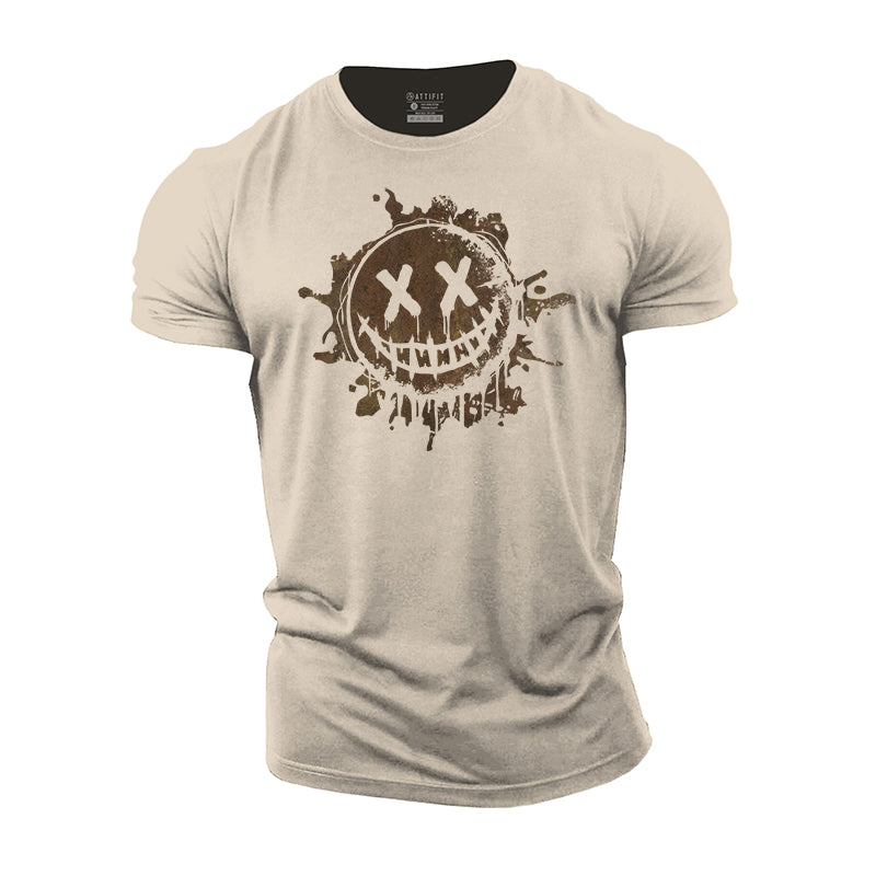 Smiley Face Cotton T-Shirt