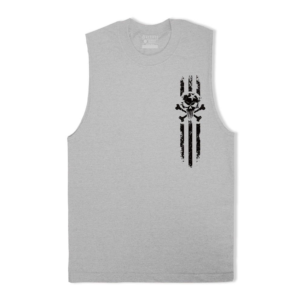 Star Skull Graphic Tank Top