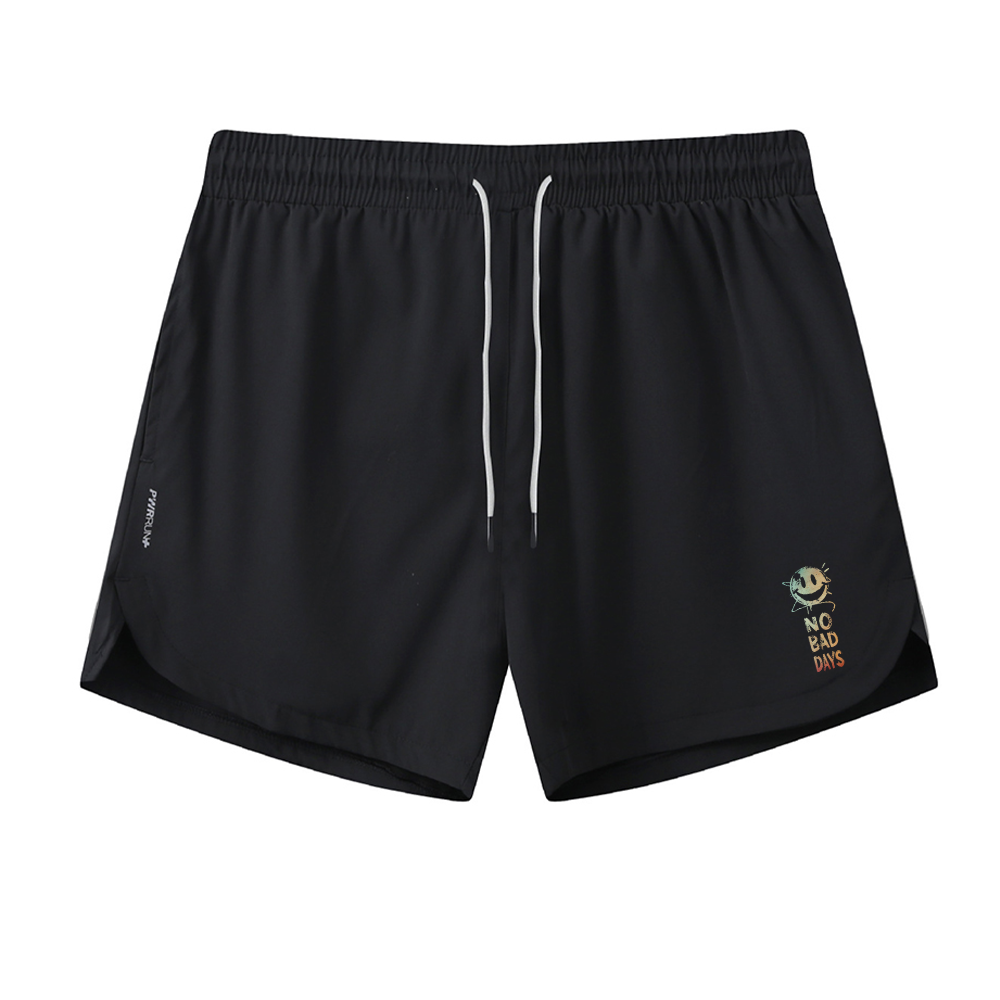 No Bad Days Athletic Quick-Dry Shorts