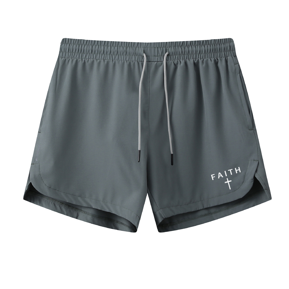 Faith Cross Athletic Quick-Dry Shorts