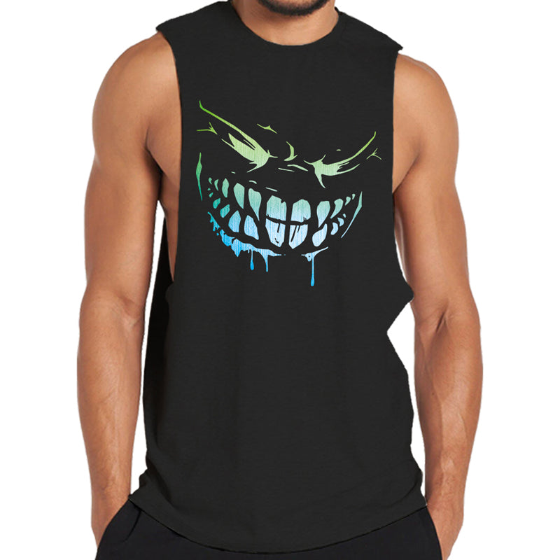 Devil smiley Graphic Tank Top