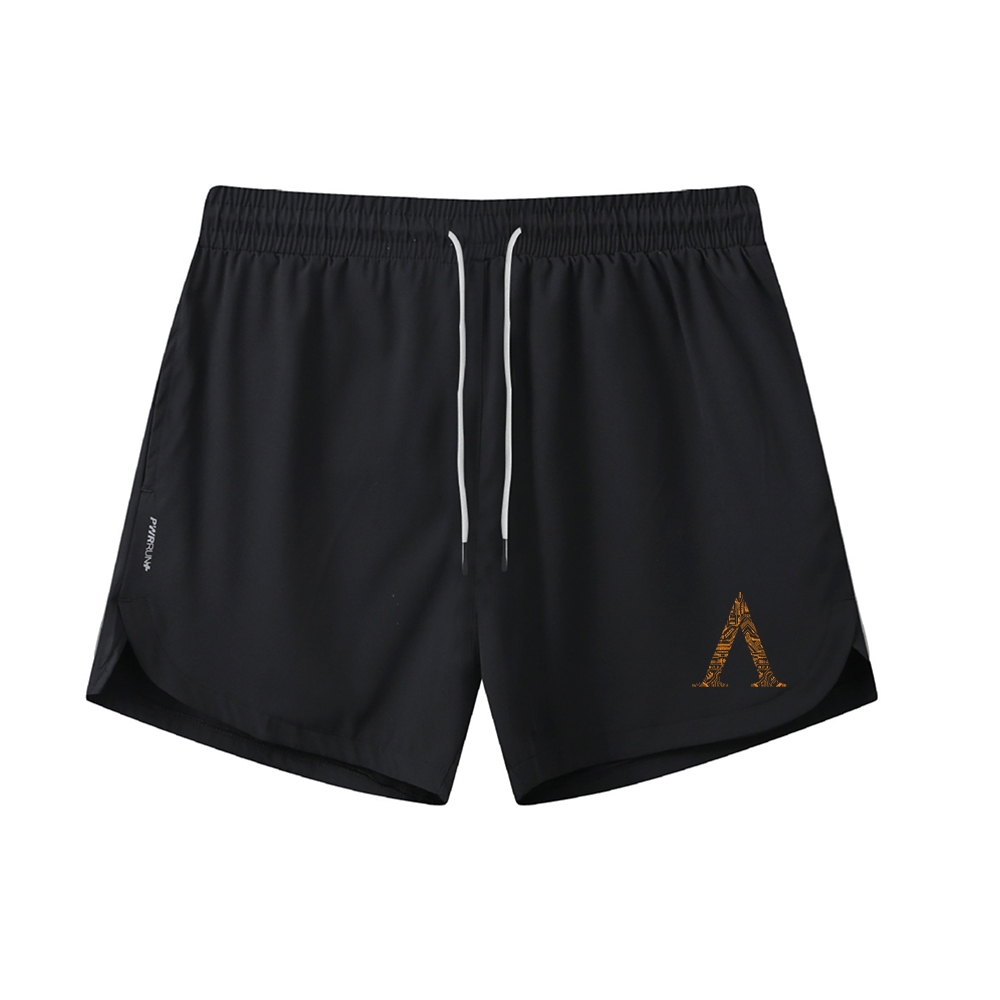 Spartan Logo Athletic Quick-Dry Shorts