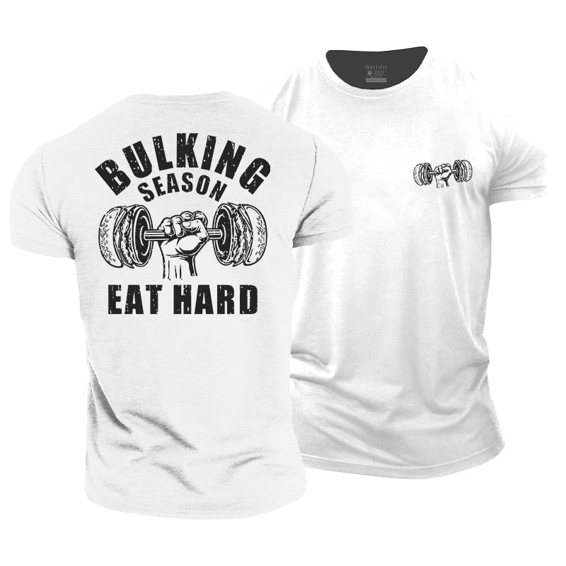 Bulking Season Graphic Men's Cotton T-Shirt