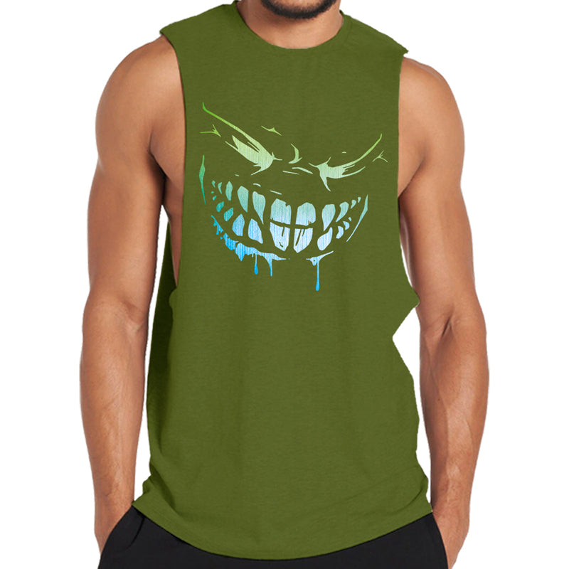 Devil smiley Graphic Tank Top