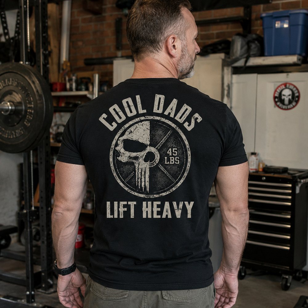 Heavy Lifting Dad Cotton T-Shirt