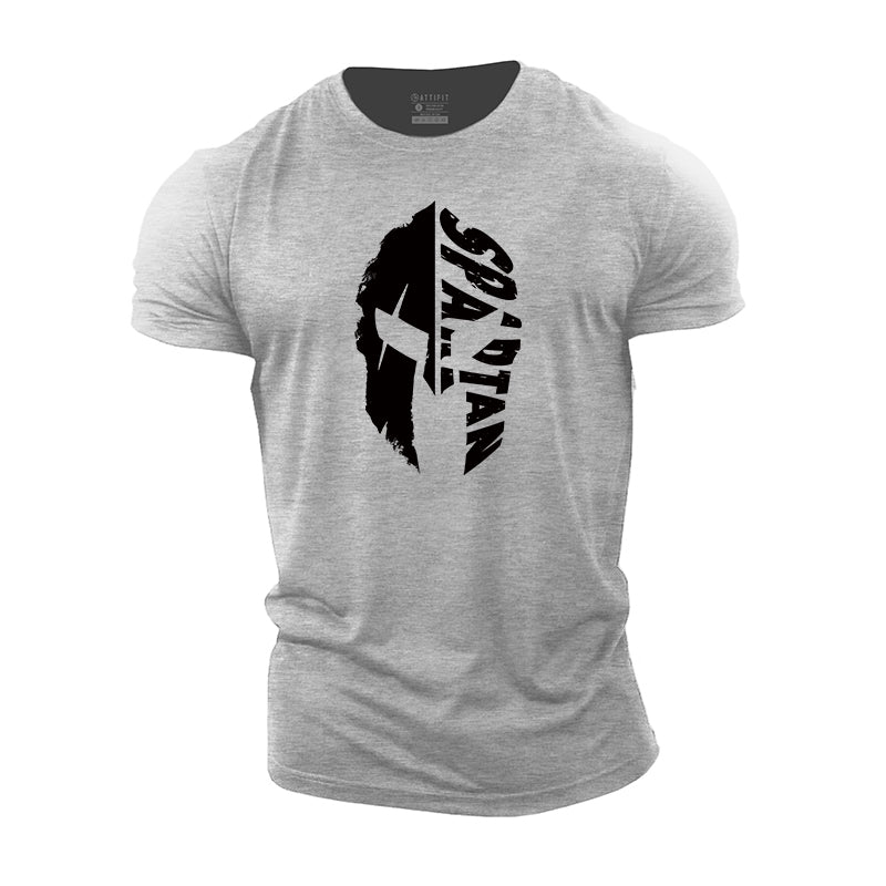 Spartan Graphic Cotton T-shirt