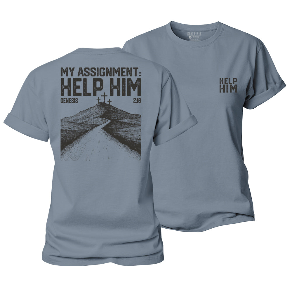 My Assignment: Help Him Women's Cotton T-Shirt