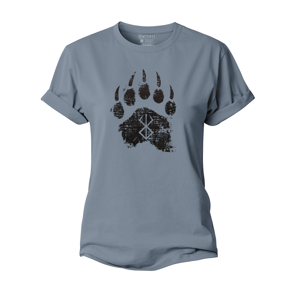 Bears Paw Rune Women's Cotton T-Shirt