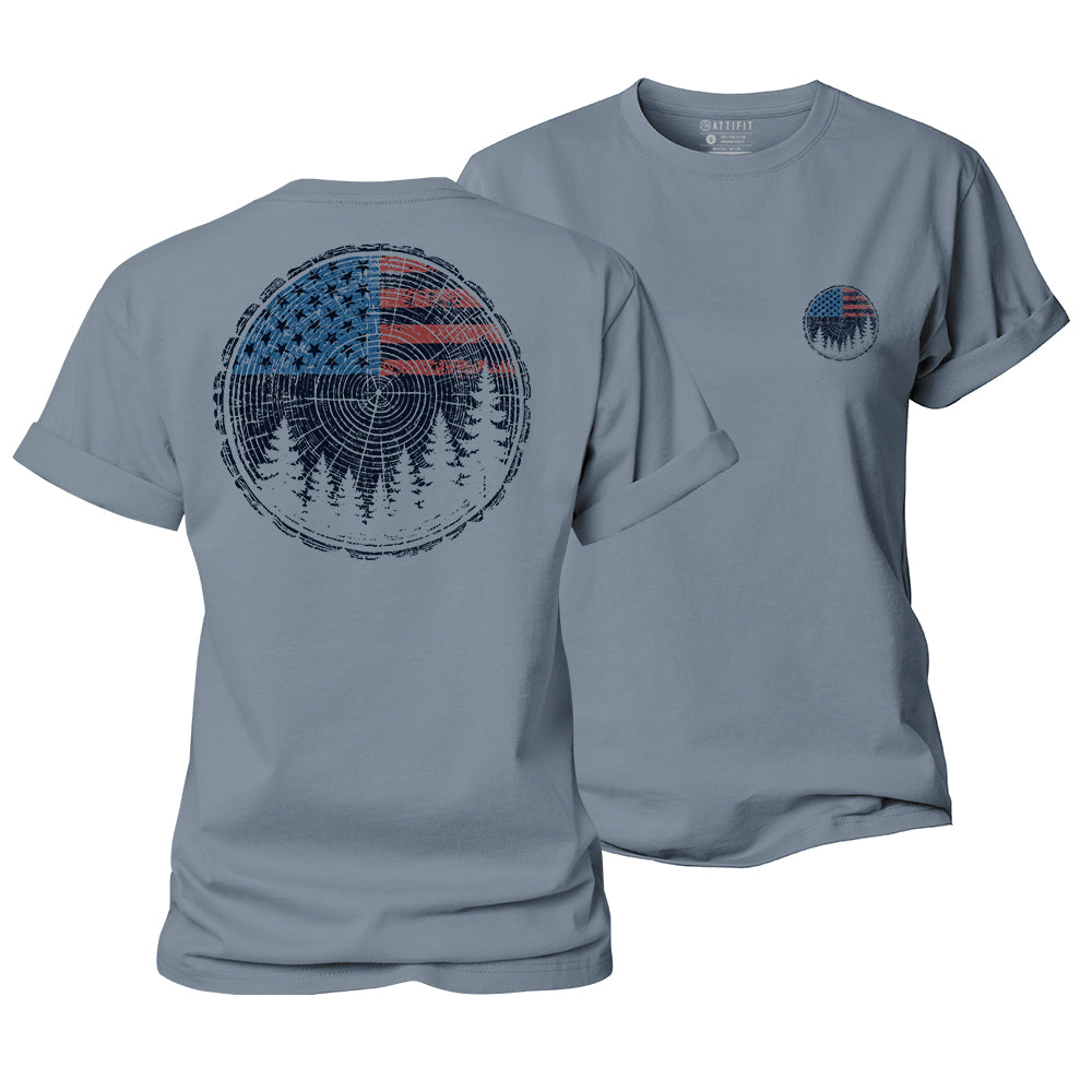 Rings of Freedom Women's Cotton T-Shirt