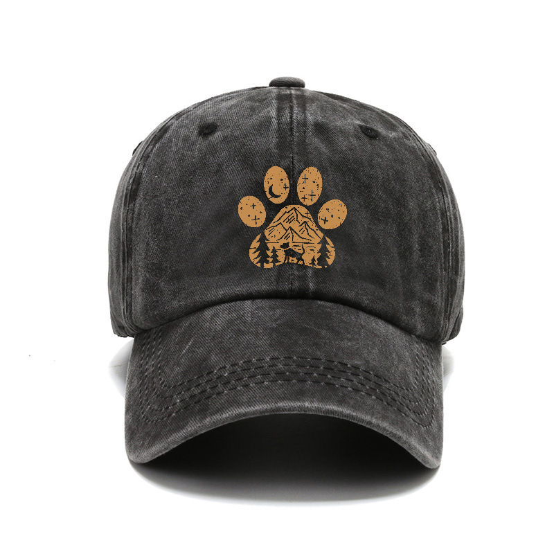 Dogs Under The Stars Vintage Cap