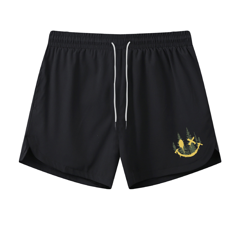 Smiley Forest 5-Inch Quick-Dry Shorts