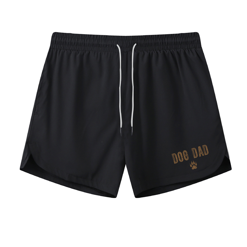 Dog Dad Athletic Quick-Dry Shorts