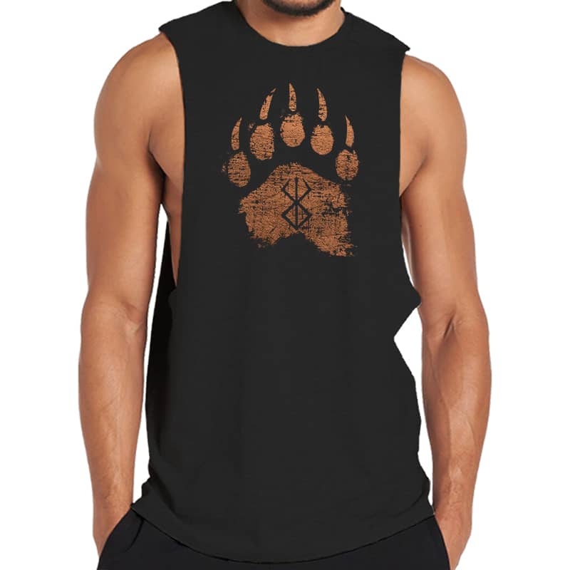 Berserker Rune Bears Paw Tank Top