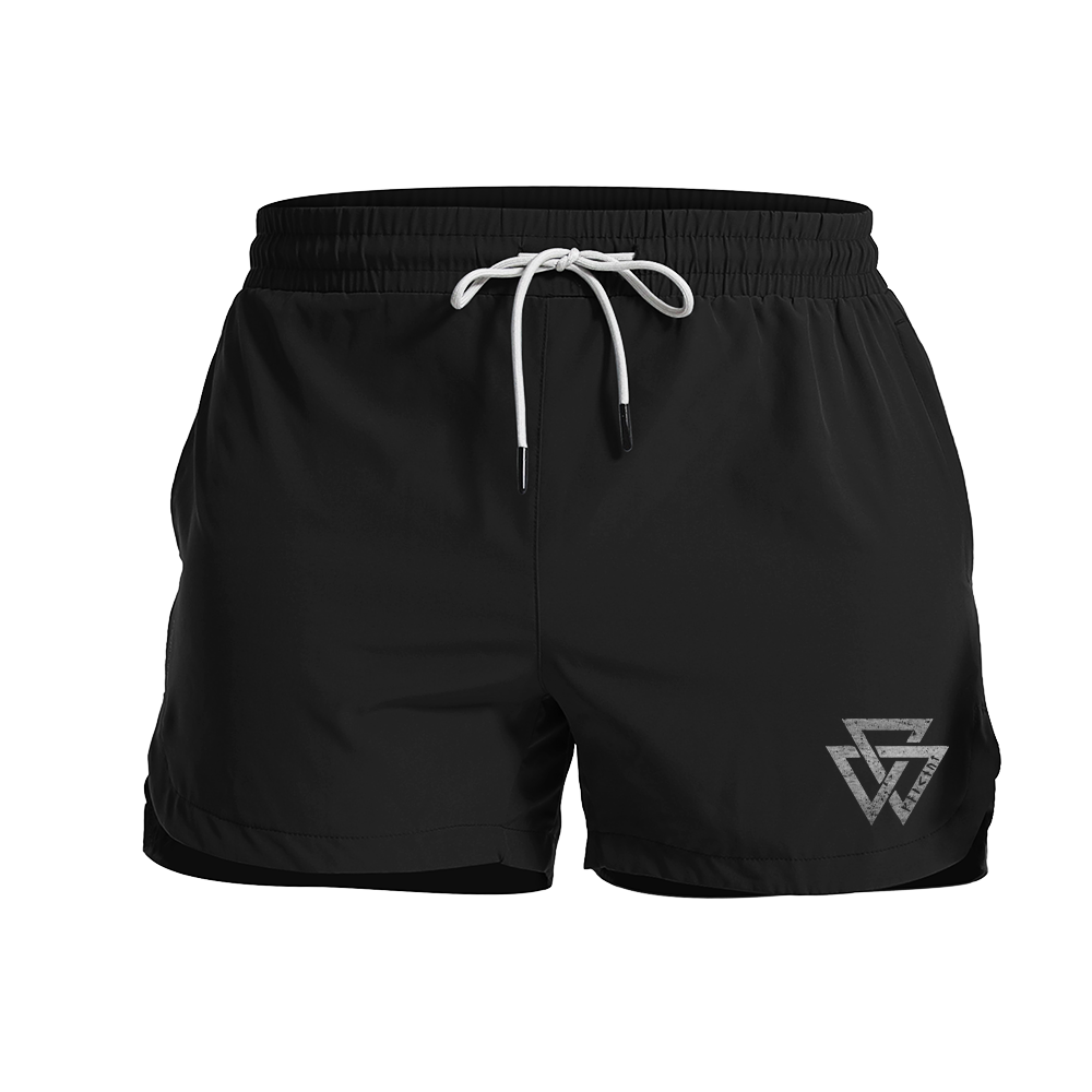 Viking Valknut Athletic Quick-Dry Shorts