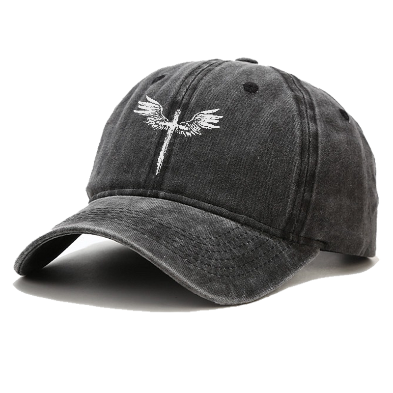 Wing Cross Vintage Cap